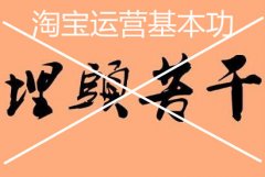 <b>淘宝代运营：没有基本功的淘宝运营，是不会成功的</b>